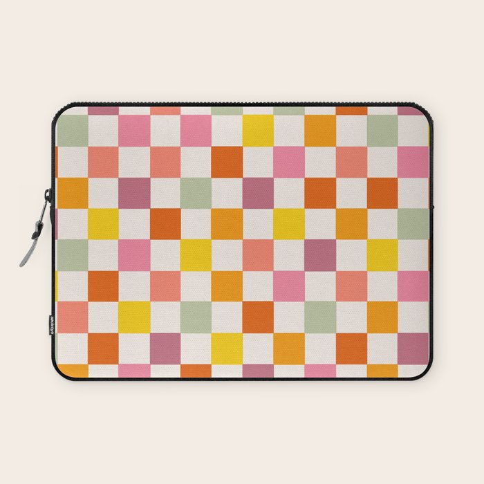 Candy Checkerboard  Laptop Sleeve Gallery Image 1