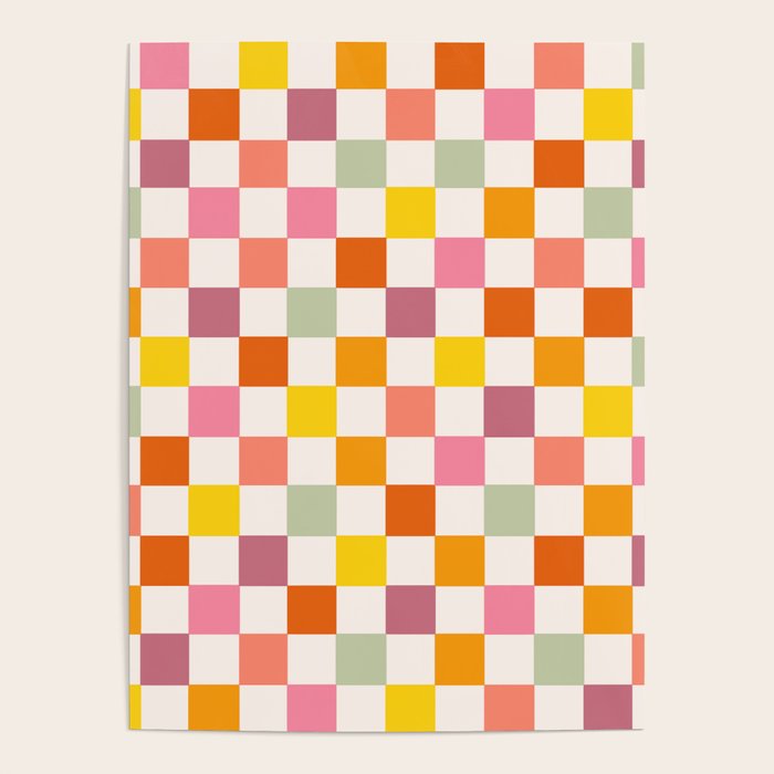 Candy Checkerboard  Poster Gallery Image 1