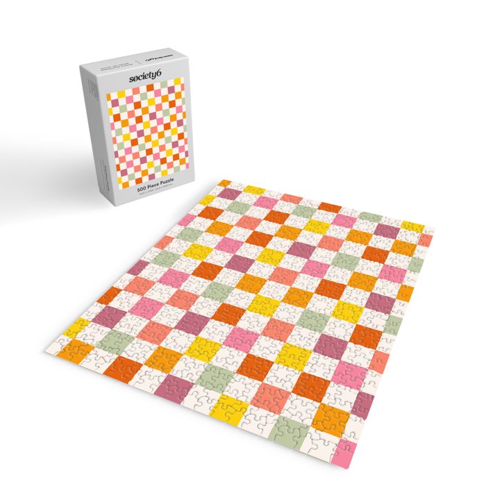 Candy Checkerboard  Jigsaw Puzzle Gallery Image 2