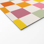 Candy Checkerboard  Welcome Mat Gallery Image 2