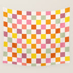 Candy Checkerboard  Wall Tapestry Gallery Image 4