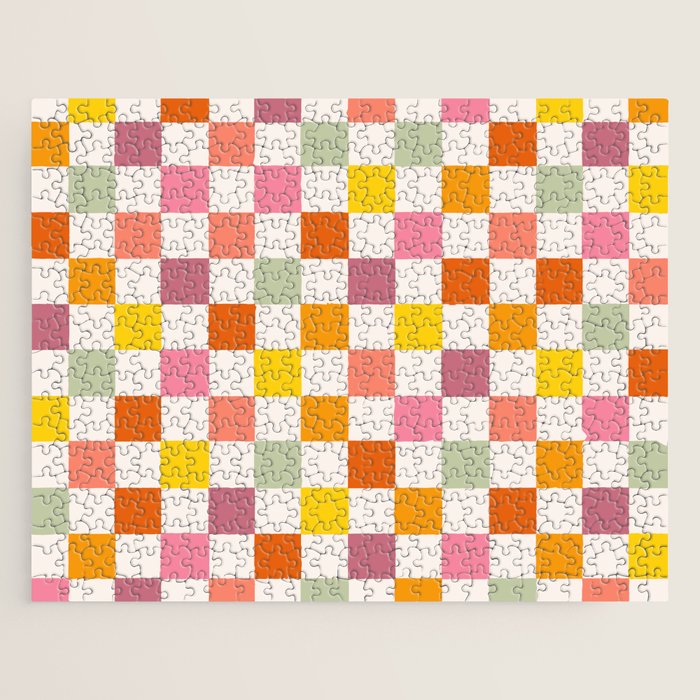 Candy Checkerboard  Jigsaw Puzzle Gallery Image 1