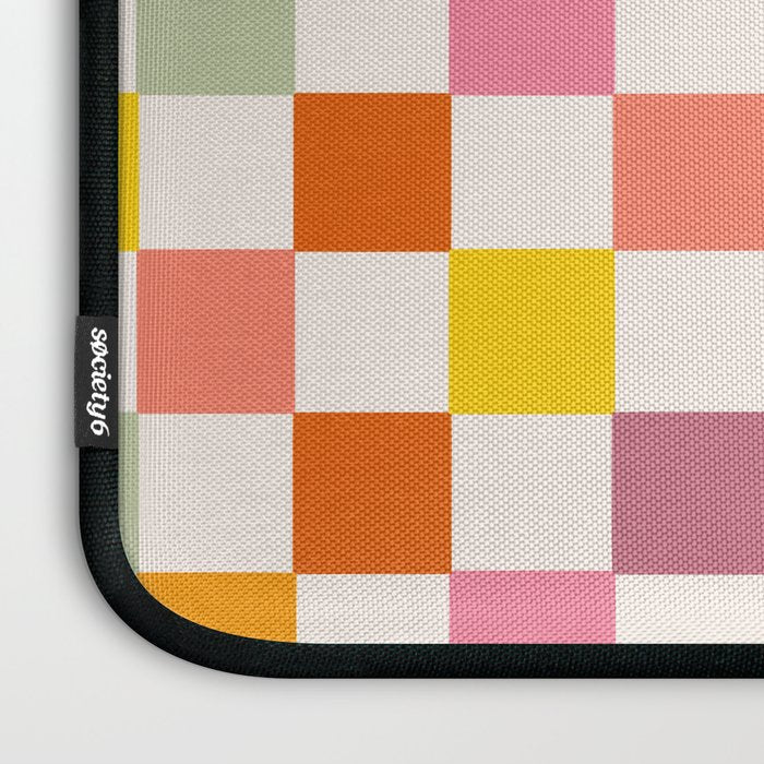 Candy Checkerboard  Laptop Sleeve Gallery Image 3