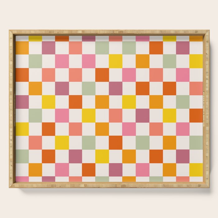 Candy Checkerboard  Serving Tray Gallery Image 1