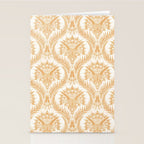 Triceratops Damask - Golden Stationery Card Gallery Image 2