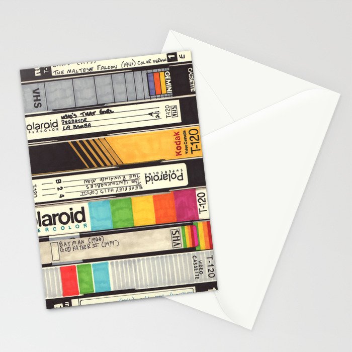 VHS Stationery Card Gallery Image 2
