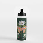Atlas Moth Magnolia Water Bottle Gallery Image 2
