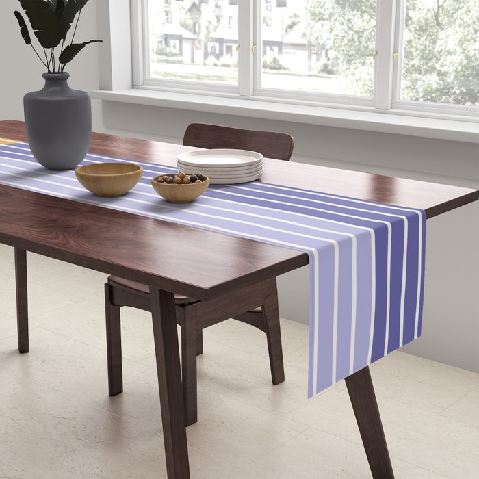 Color Block Line Abstract XXI Table Runner Gallery Image 2
