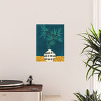 Night Palm Still Life Poster Gallery Image 2