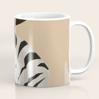 Woman in Stripes Holding a White Rabbit Coffee Mug Gallery Image 1