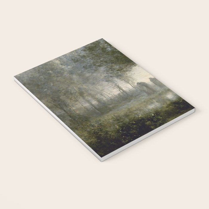 Orpheus Leading Eurydice from the Underworld - Jean-Baptiste-Camille Corot Notebook Gallery Image 3