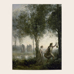 Orpheus Leading Eurydice from the Underworld - Jean-Baptiste-Camille Corot Poster Gallery Image 4