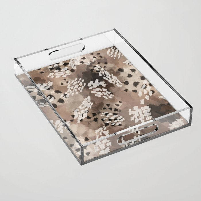 Modern animal print 75 Acrylic Tray Gallery Image 1