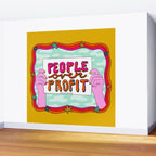 People Over Profit Wall Mural Gallery Image 2