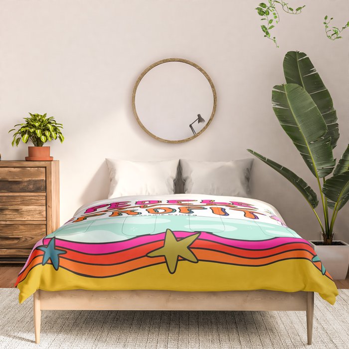 People Over Profit Comforter Gallery Image 3