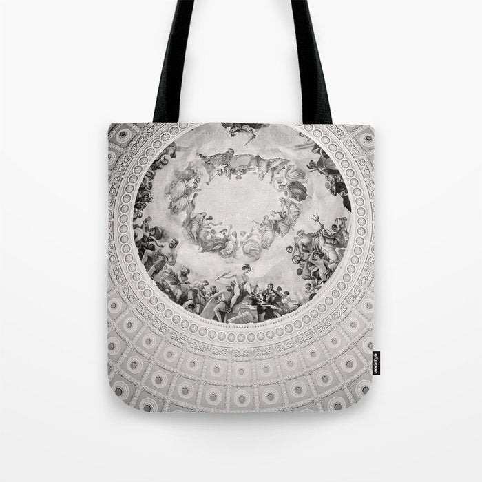 E Pluribus Unum - Capitol Rotunda Washington DC Tote Bag Gallery Image 1