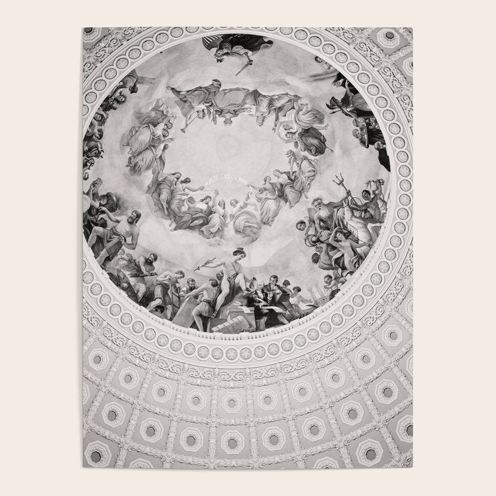 E Pluribus Unum - Capitol Rotunda Washington DC Poster Gallery Image 1