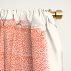 colorfields pink orange Window Curtain Gallery Image 2