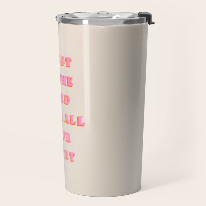 Trust In The Lord With All Your Heart Proverbs 3:5-6 Bible Verse Scripture Wall Art Christian Quote Travel Mug Gallery Image 2