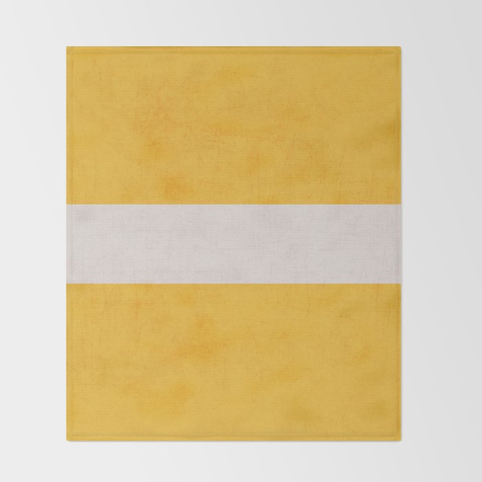 yellow classic Throw Blanket Gallery Image 2