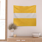 yellow classic Wall Tapestry Gallery Image 2