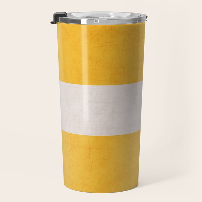 yellow classic Travel Mug Gallery Image 3