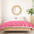 hot pink classic Duvet Cover Gallery Image 3