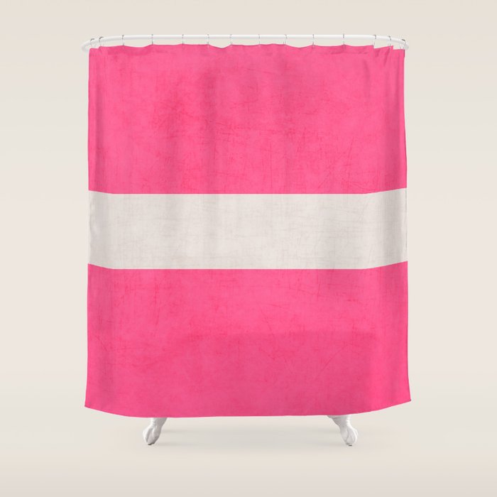 hot pink classic Shower Curtain Gallery Image 1