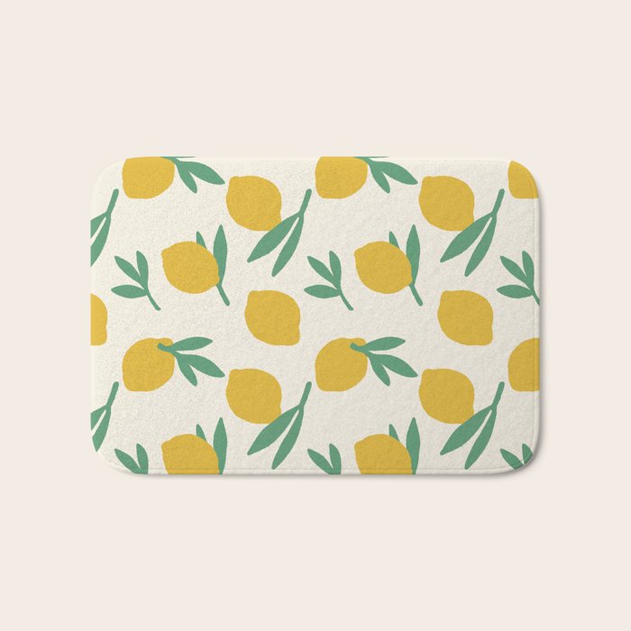 Citrus - Illustration Bath Mat Gallery Image 1