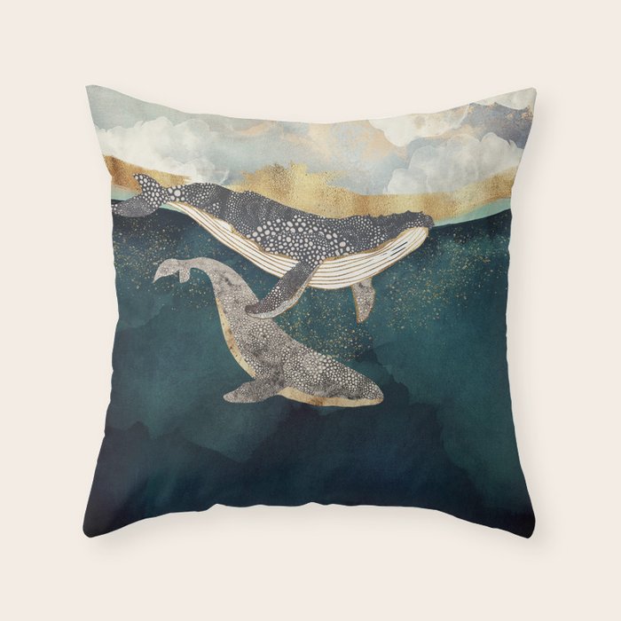 Bond II Throw Pillow Gallery Image 1