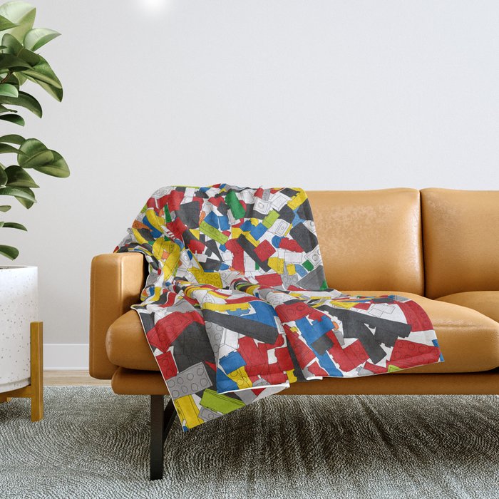 The Lego Movie Throw Blanket
