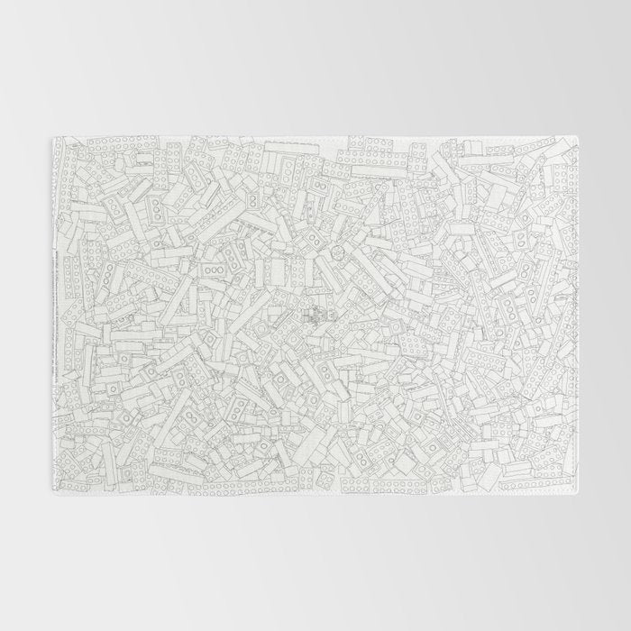 The Lego Movie âÂ Colouring Book Version Rug Gallery Image 2