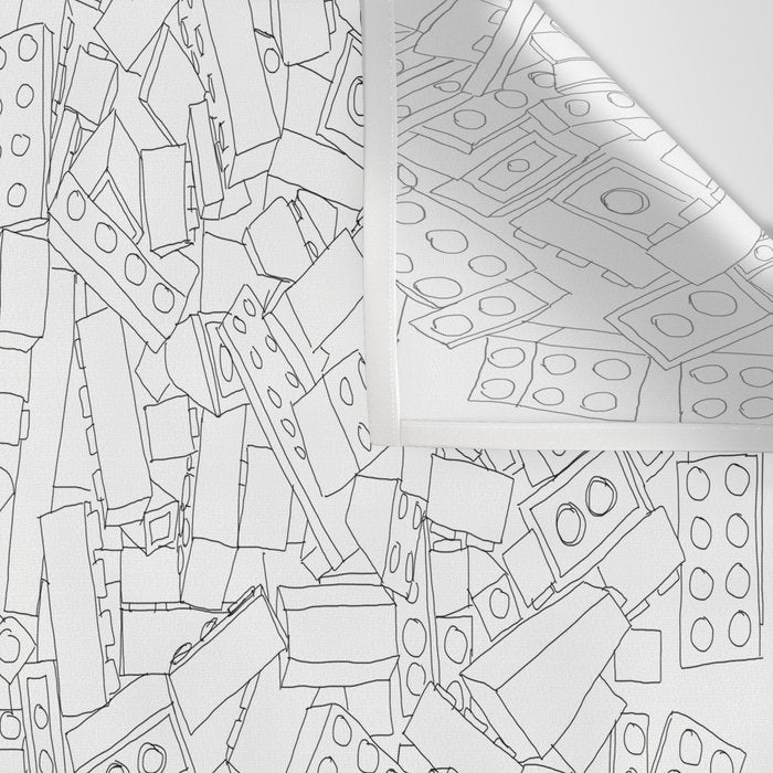 The Lego Movie âÂ Colouring Book Version Wall Tapestry Gallery Image 3