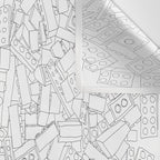 The Lego Movie âÂ Colouring Book Version Wall Tapestry Gallery Image 3
