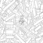The Lego Movie âÂ Colouring Book Version Coffee Mug Gallery Image 2