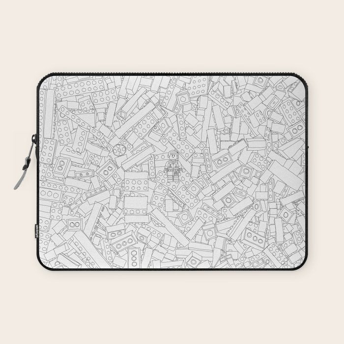 The Lego Movie âÂ Colouring Book Version Laptop Sleeve Gallery Image 1