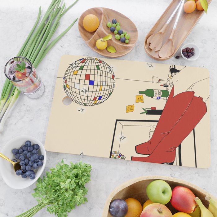 on my way  Cutting Board Gallery Image 2