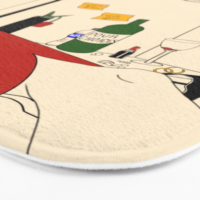 on my way  Bath Mat Gallery Image 3
