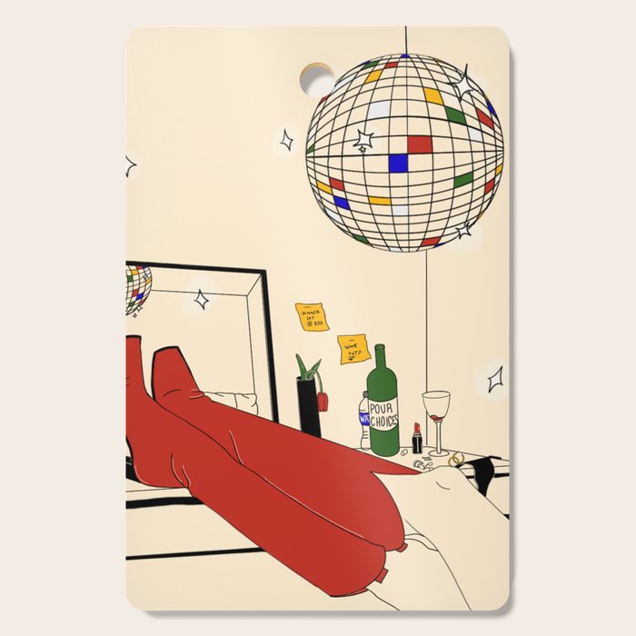 on my way  Cutting Board Gallery Image 1