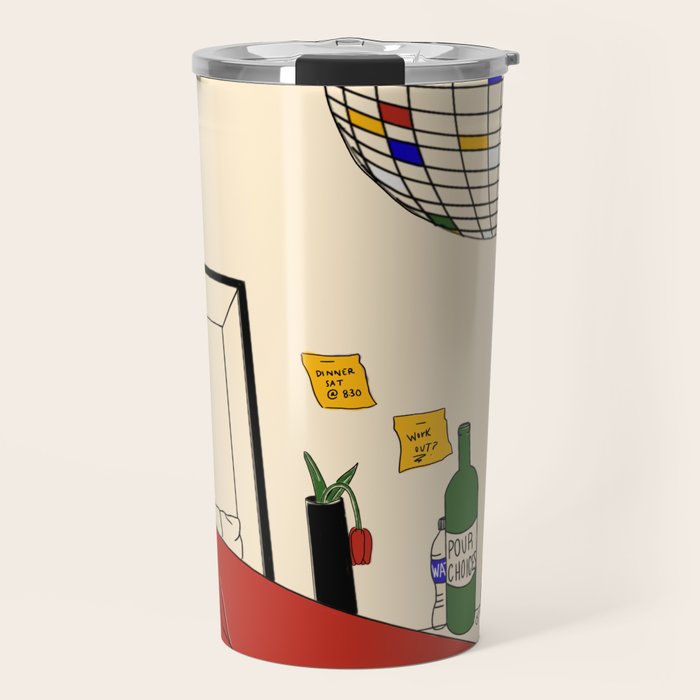 on my way  Travel Mug Gallery Image 1