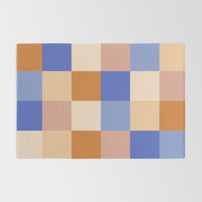 Bold Retro Checks Pattern - Large XXIX Rug Gallery Image 2