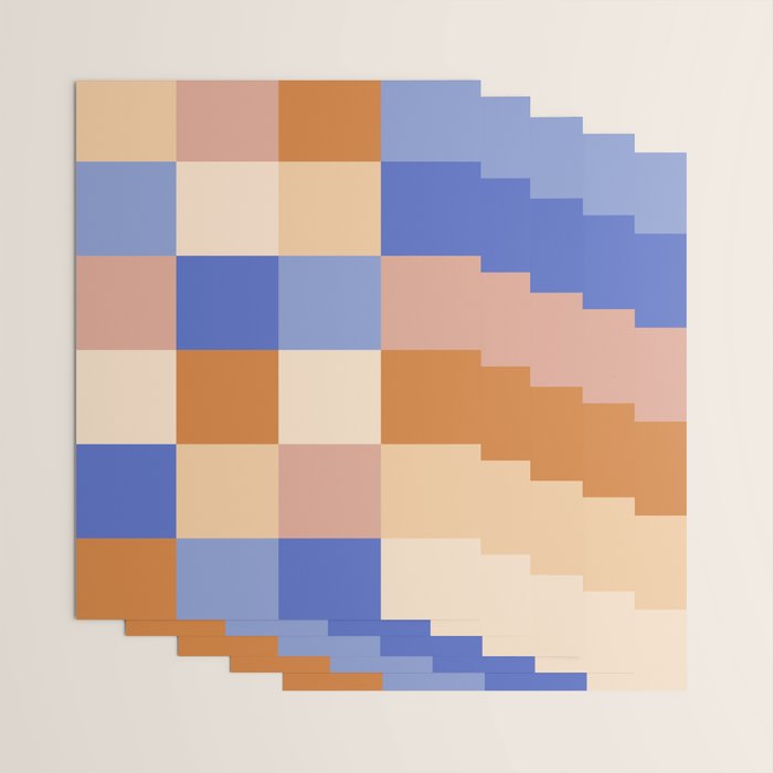 Bold Retro Checks Pattern - Large XXIX Wrapping Paper Gallery Image 3