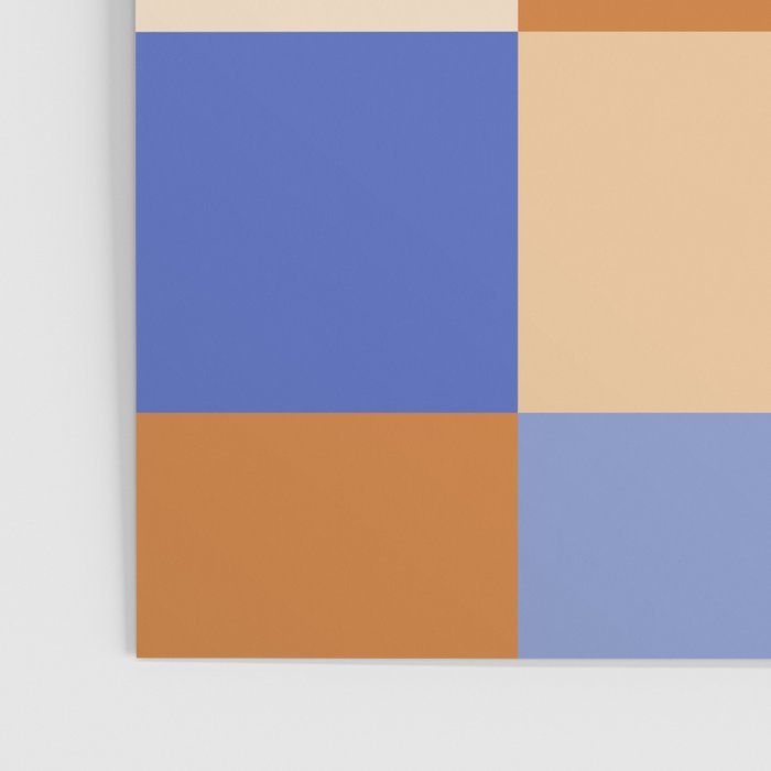 Bold Retro Checks Pattern - Large XXIX Poster Gallery Image 3