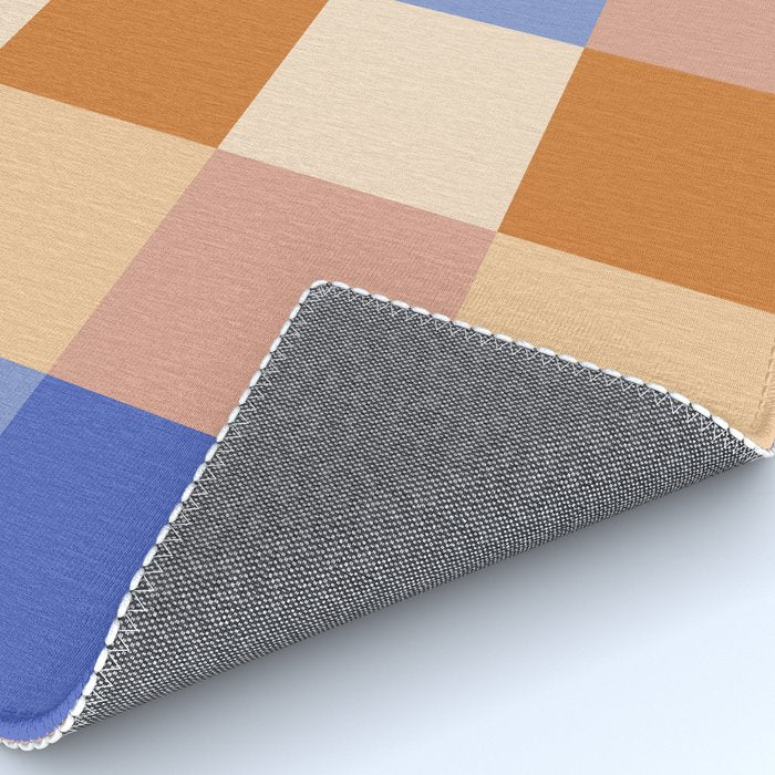 Bold Retro Checks Pattern - Large XXIX Rug Gallery Image 4