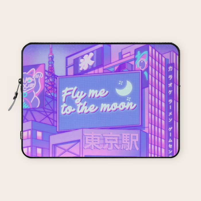 Moon City Laptop Sleeve Gallery Image 1
