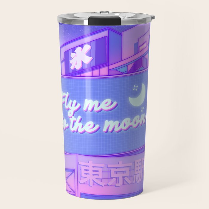 Moon City Travel Mug Gallery Image 1