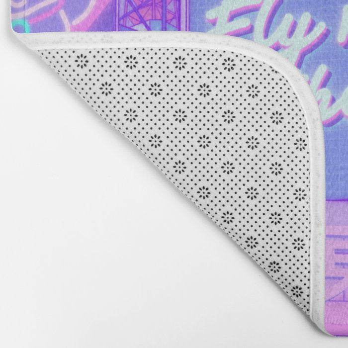 Moon City Bath Mat Gallery Image 2