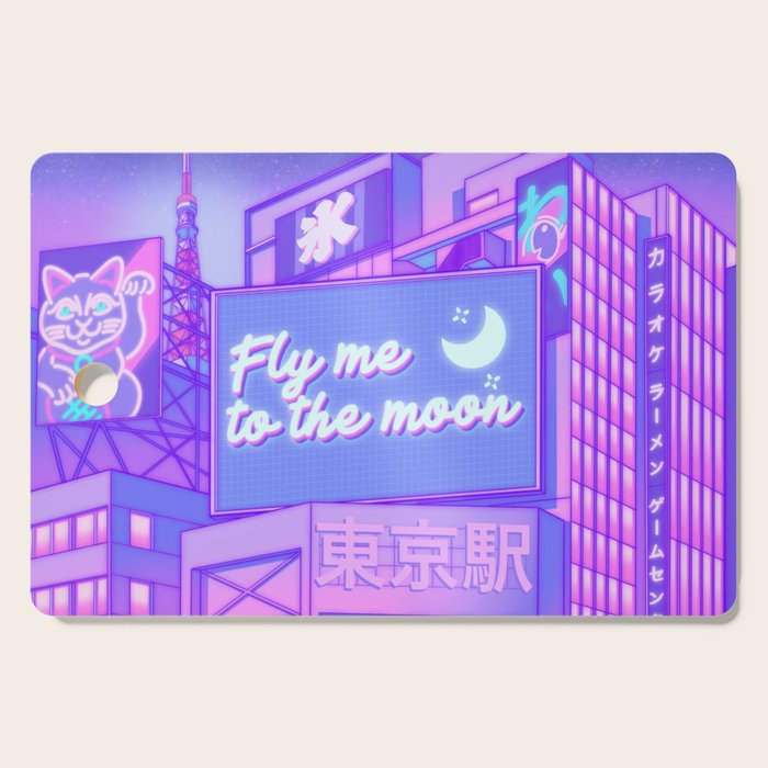 Moon City Cutting Board Gallery Image 1