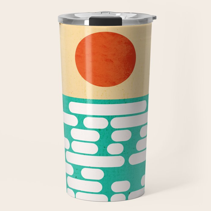 Sun over the sea Travel Mug Gallery Image 1