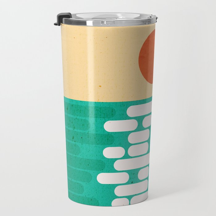 Sun over the sea Travel Mug Gallery Image 3